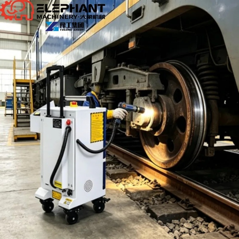 Industrial Laser Rust Remover - Máquina de Limpeza a Laser de