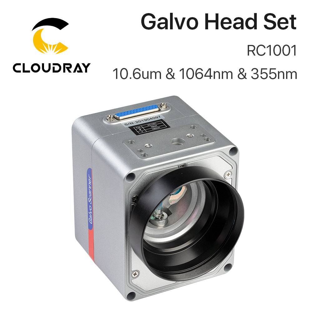 Galvo Scan Head - Cloudray-Fiber Laser Scanning Galvo Head Set,