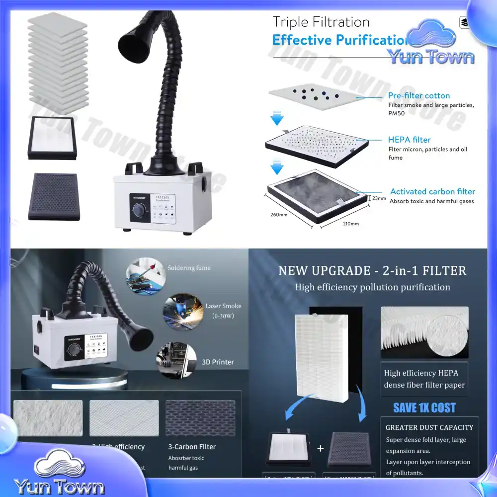 Industrial Use Of Laser - Purificador de Fumaça a Laser de