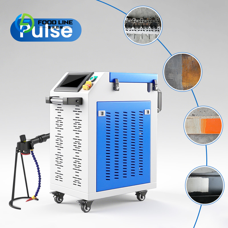 Industrial Laser Rust Remover - Máquina de Limpeza a Laser Personalizada